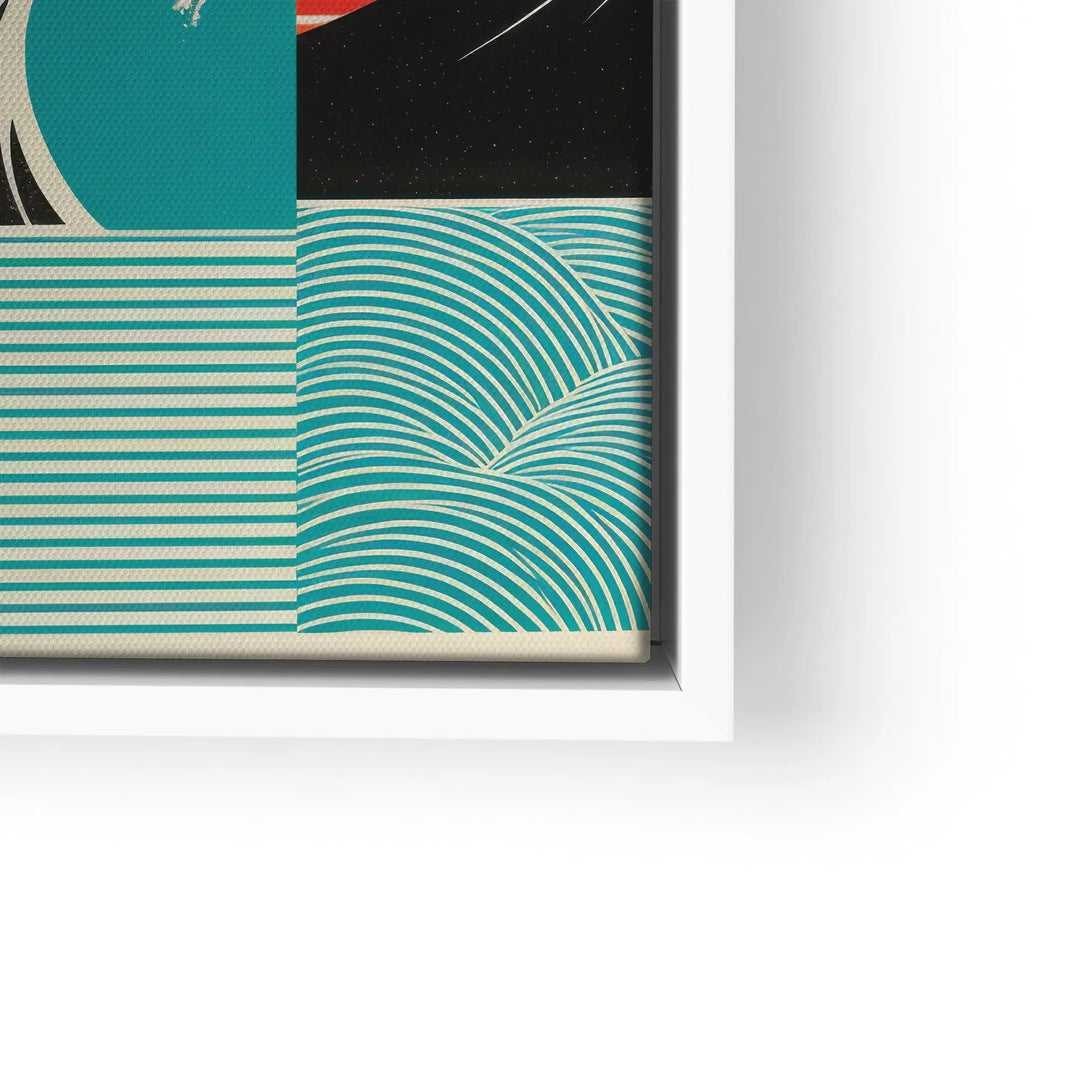 Wave meets fuji