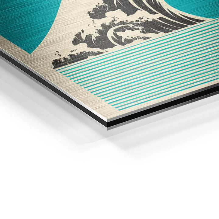 Wave meets fuji