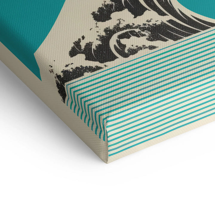 Wave meets fuji