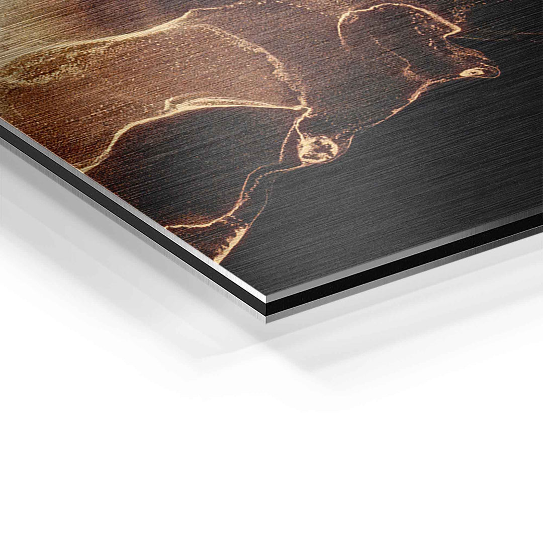Metallic Abstract III