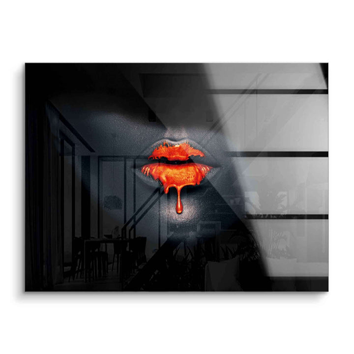 Rote Lippen