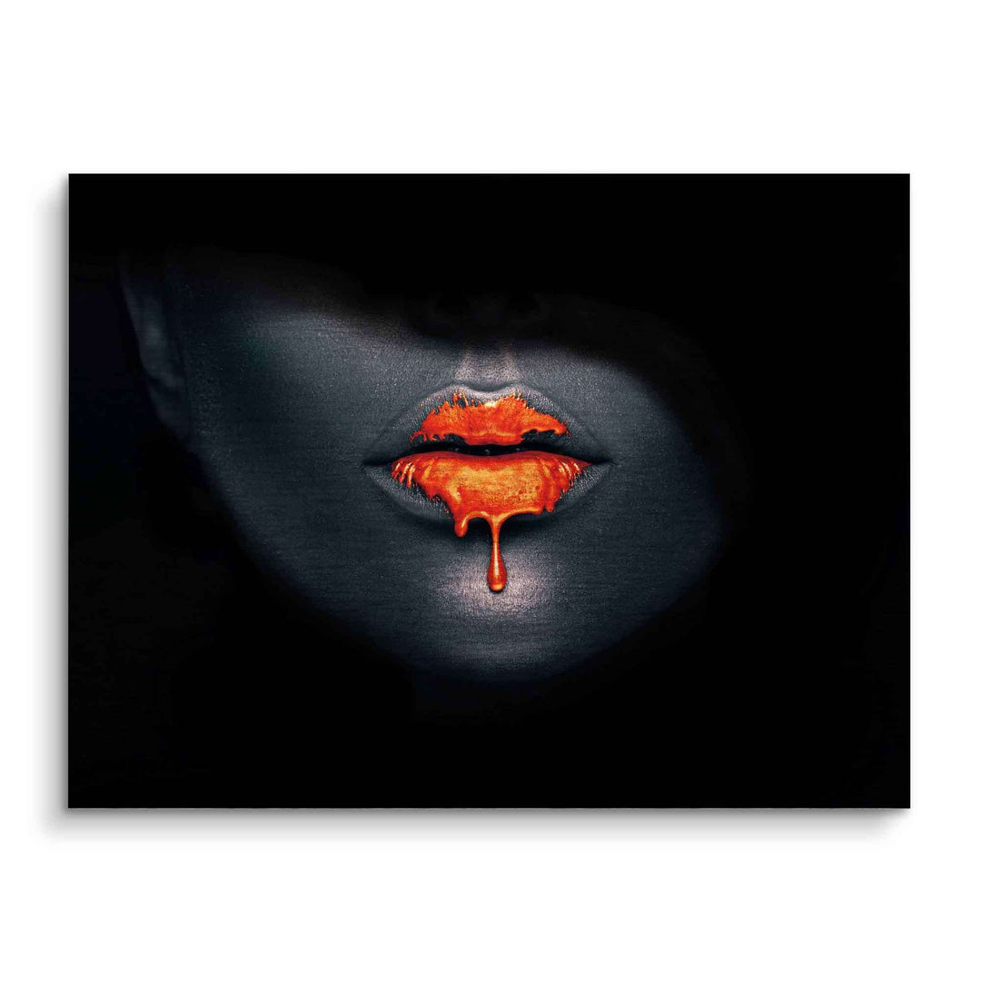 Rote Lippen