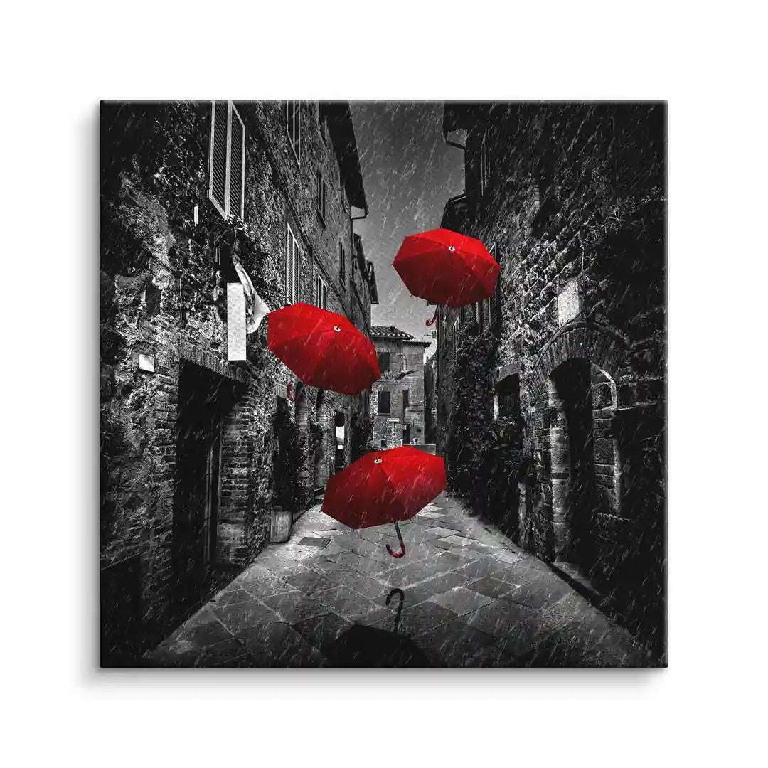 Red umbrella