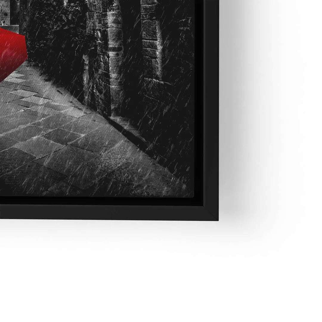 Red umbrella