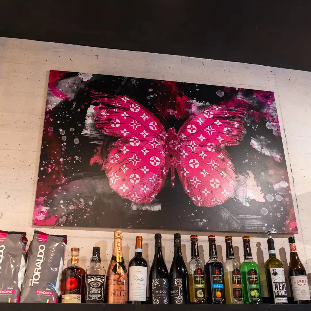 Schmetterling - Rosa Edition