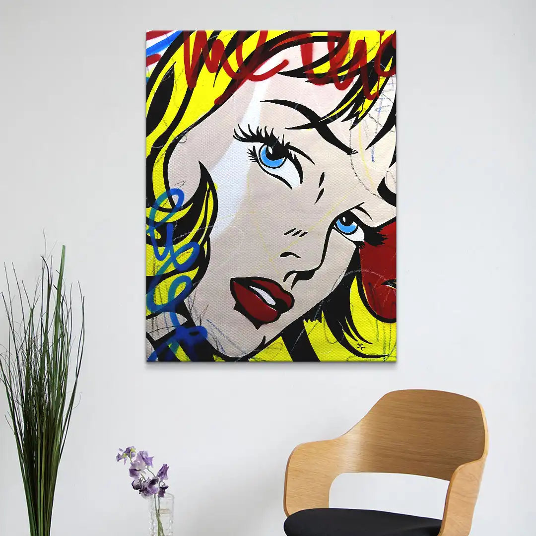 Blond pop art girl - 2nd Chance