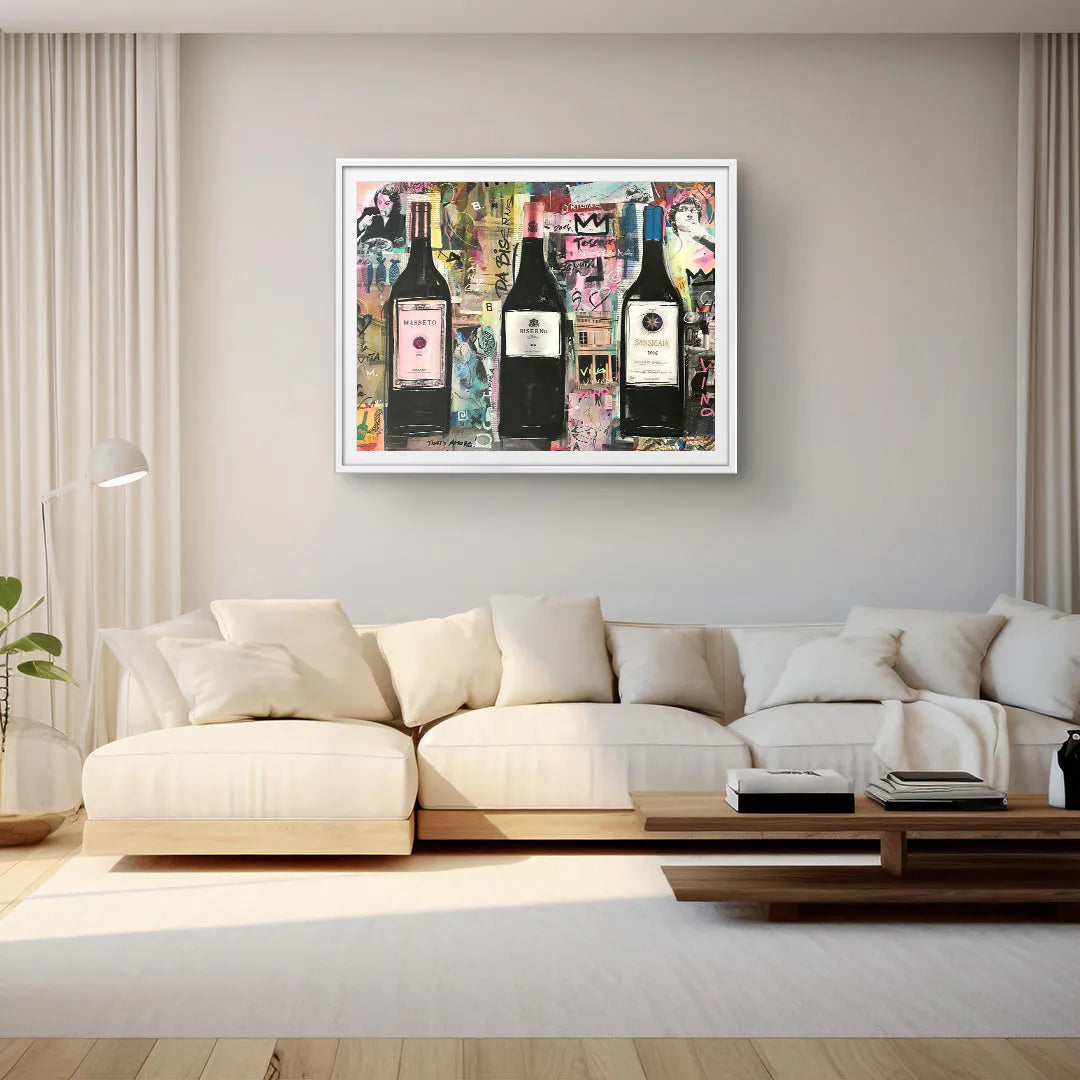 Vino masseto - Galerieabzug