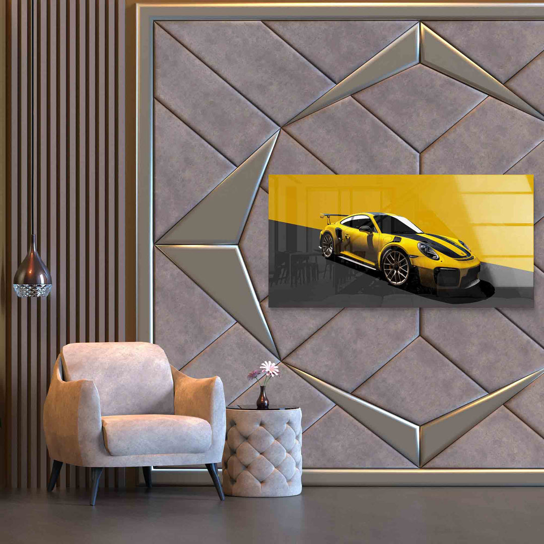 Porsche GT2 RS - Yellow