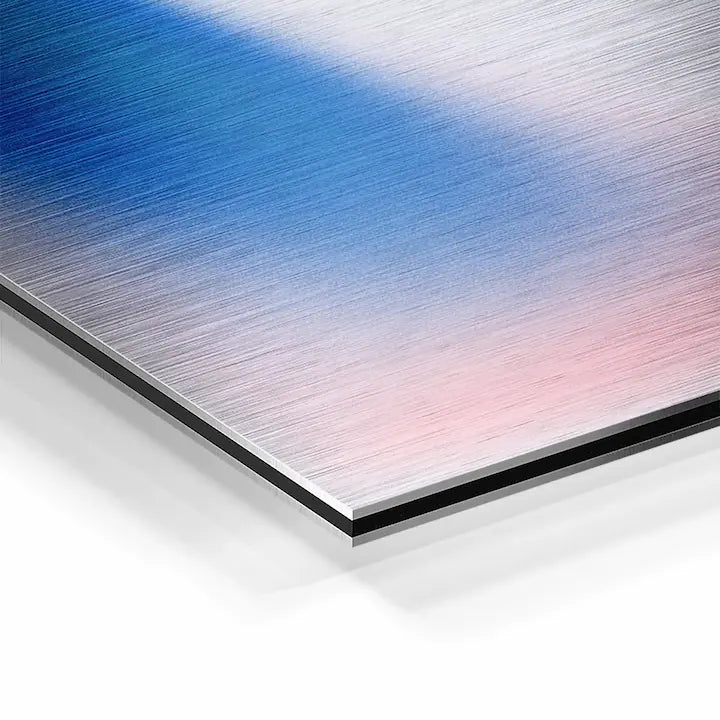 Brushed aluminium